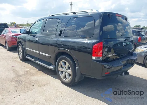 2012 Nissan Armada Platinum из США, поврежденный, VIN 5N1BA0NDXCN610864